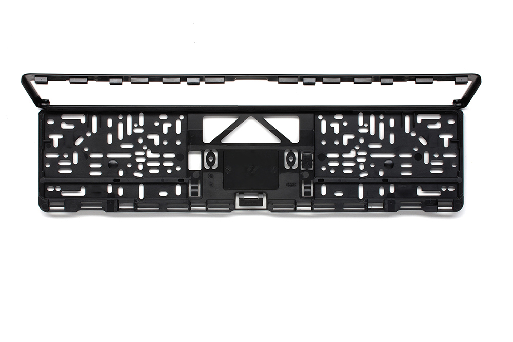 Kennzeichenhalter EVO 1 schwarz 520 x 110 mm